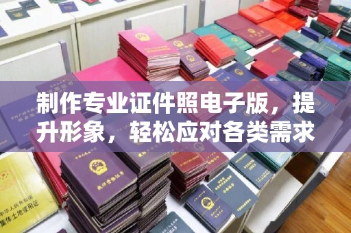 镇海制作专业证件照电子版，提升形象，轻松应对各类需求