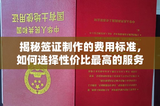 镇海揭秘签证制作的费用标准，如何选择性价比最高的服务？