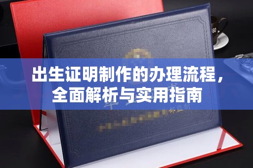 镇海出生证明制作的办理流程，全面解析与实用指南