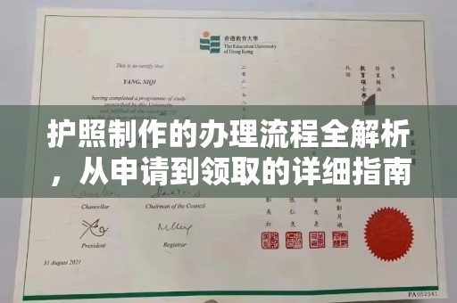 镇海护照制作的办理流程全解析，从申请到领取的详细指南