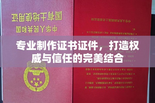 镇海专业制作证书证件，打造权威与信任的完美结合