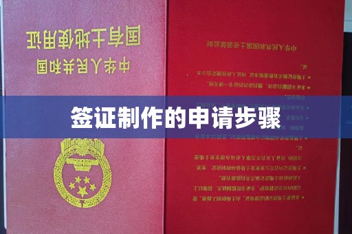 镇海签证制作的申请步骤