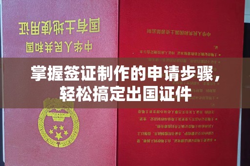 镇海掌握签证制作的申请步骤，轻松搞定出国证件
