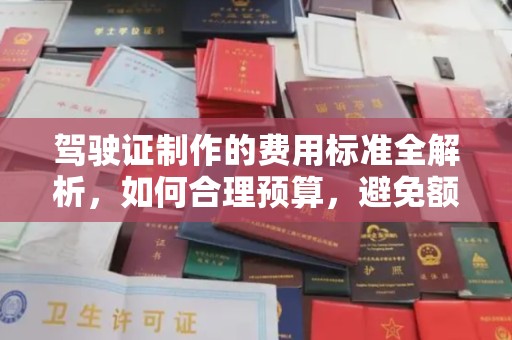镇海驾驶证制作的费用标准全解析，如何合理预算，避免额外支出
